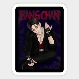 BANG CHAN from Stray Kids by Keat Sticker